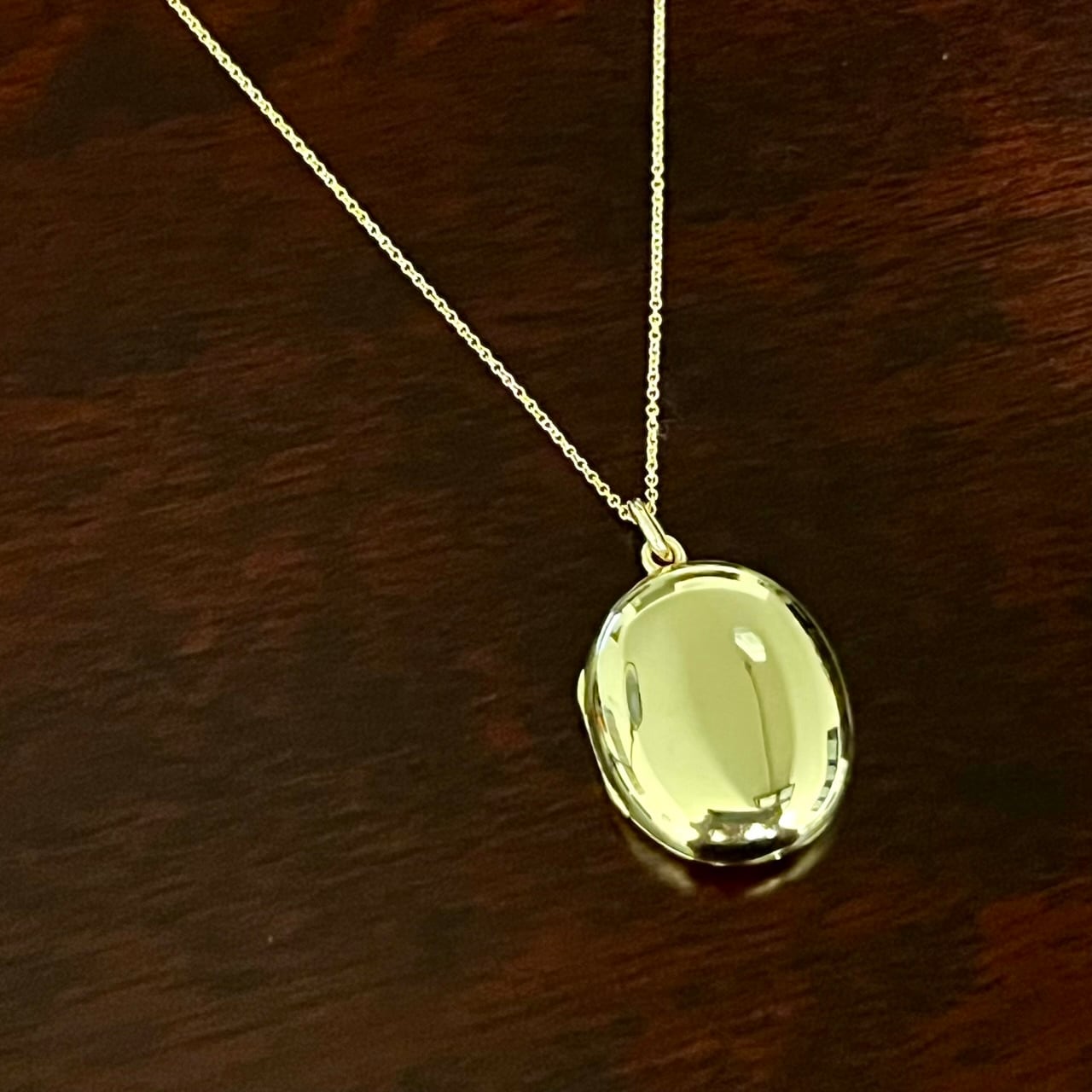 オールドティファニー　ロケットロックチェーンネックレス ペンダント VINTAGE】TIFFANY&Co. ティファニー ロケット ペンダント トップ《開閉