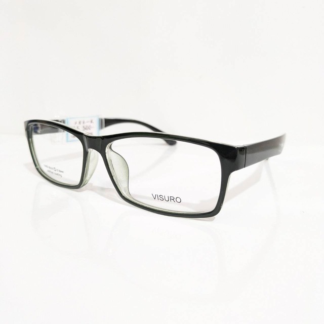 【VISURO】スクエアセルフレーム　ブラック