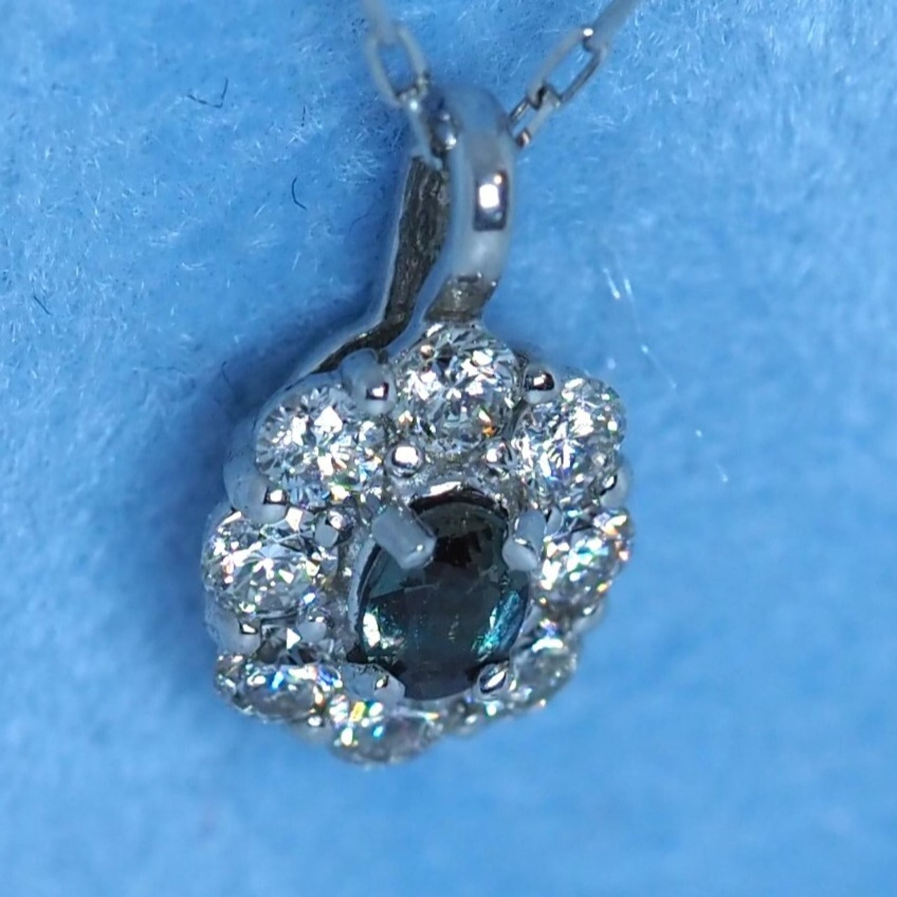 アレキサンドライト pt900 ネックレス