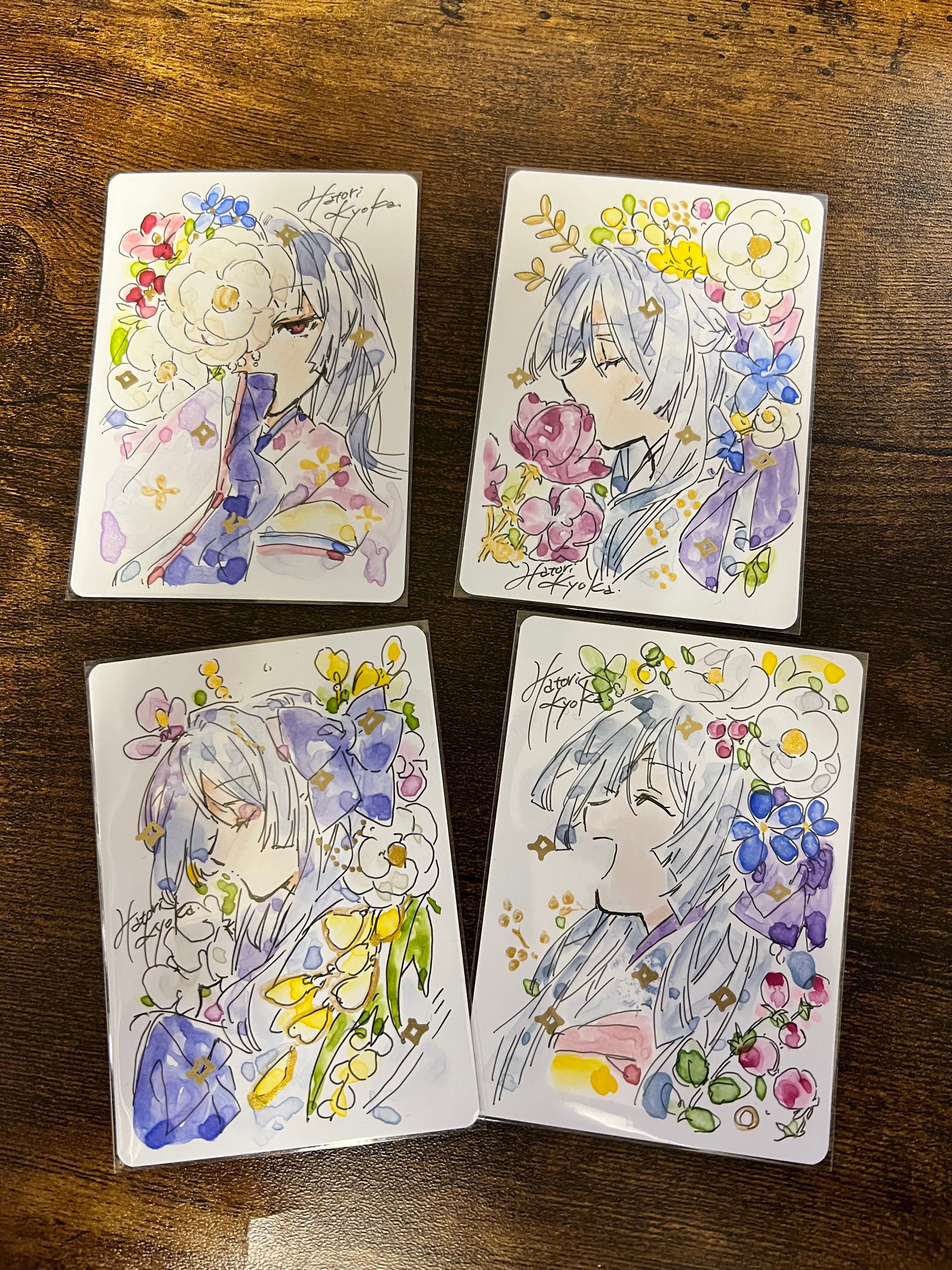 特別作品☆総販売枚数6点のみ☆匈歌ハトリ先生☆描き下ろし複製原画