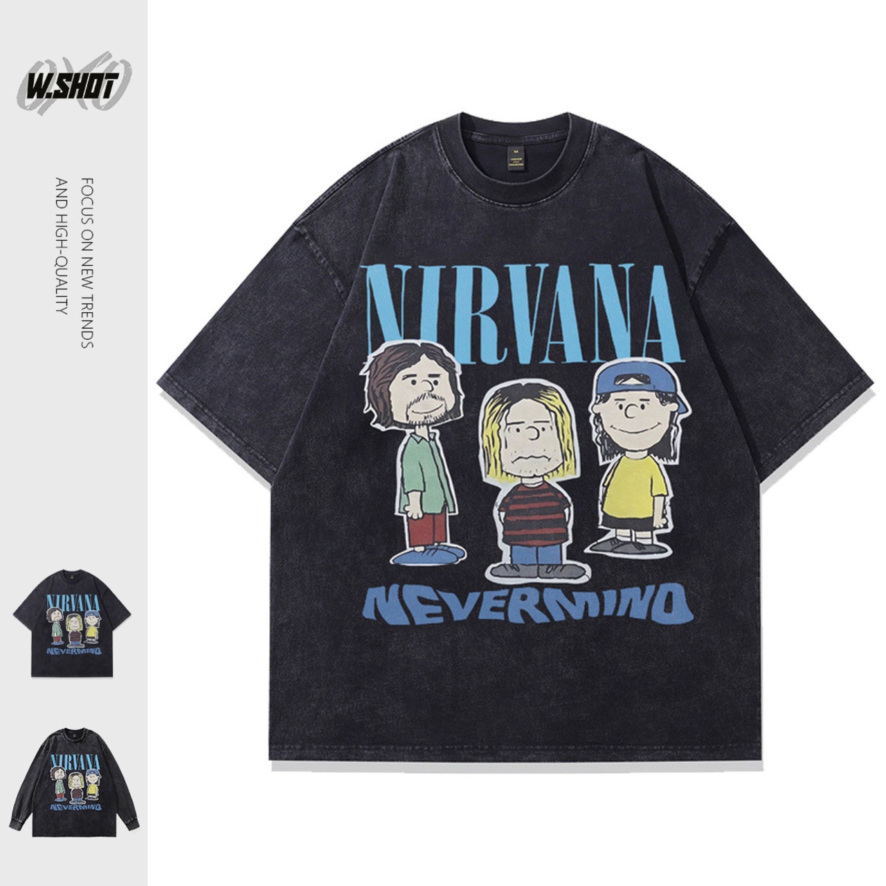 VINTAGE ストリート NIRVANA バンドTシャツ T1717