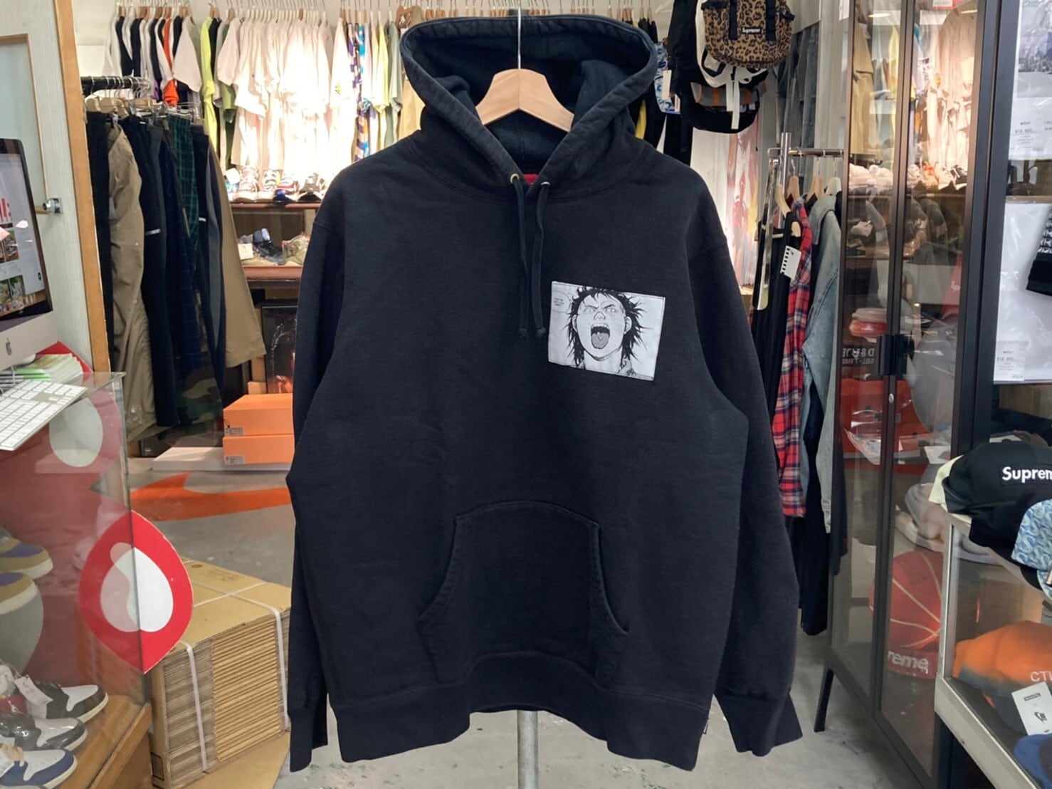 Supreme AKIRA PATCHES HOODED SWEATSHIRT BLACK LARGE 63021 | BRAND ...