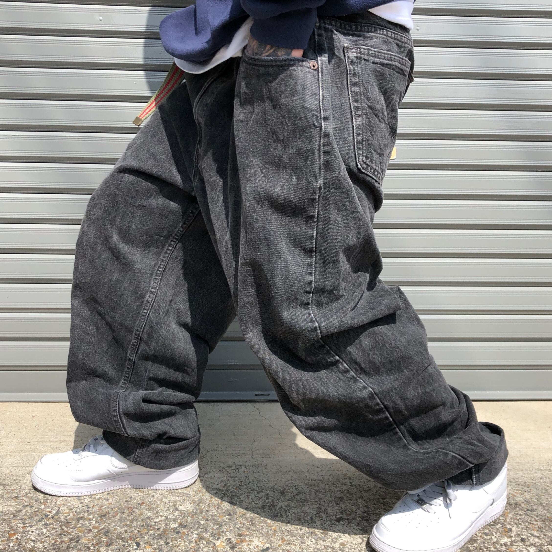 90's USA Levi's 560 ブラックバギーデニム w38-