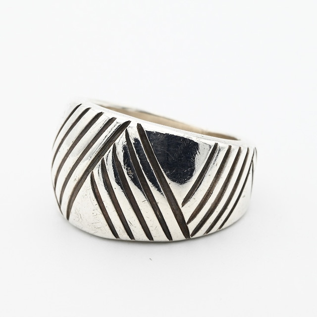 Herringbone Ribbed Ring #15.0 / Mexico