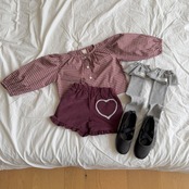 韓国子供服 / ninibello / Hazel Puff Blouse  / ブラウス *XS~XXL*