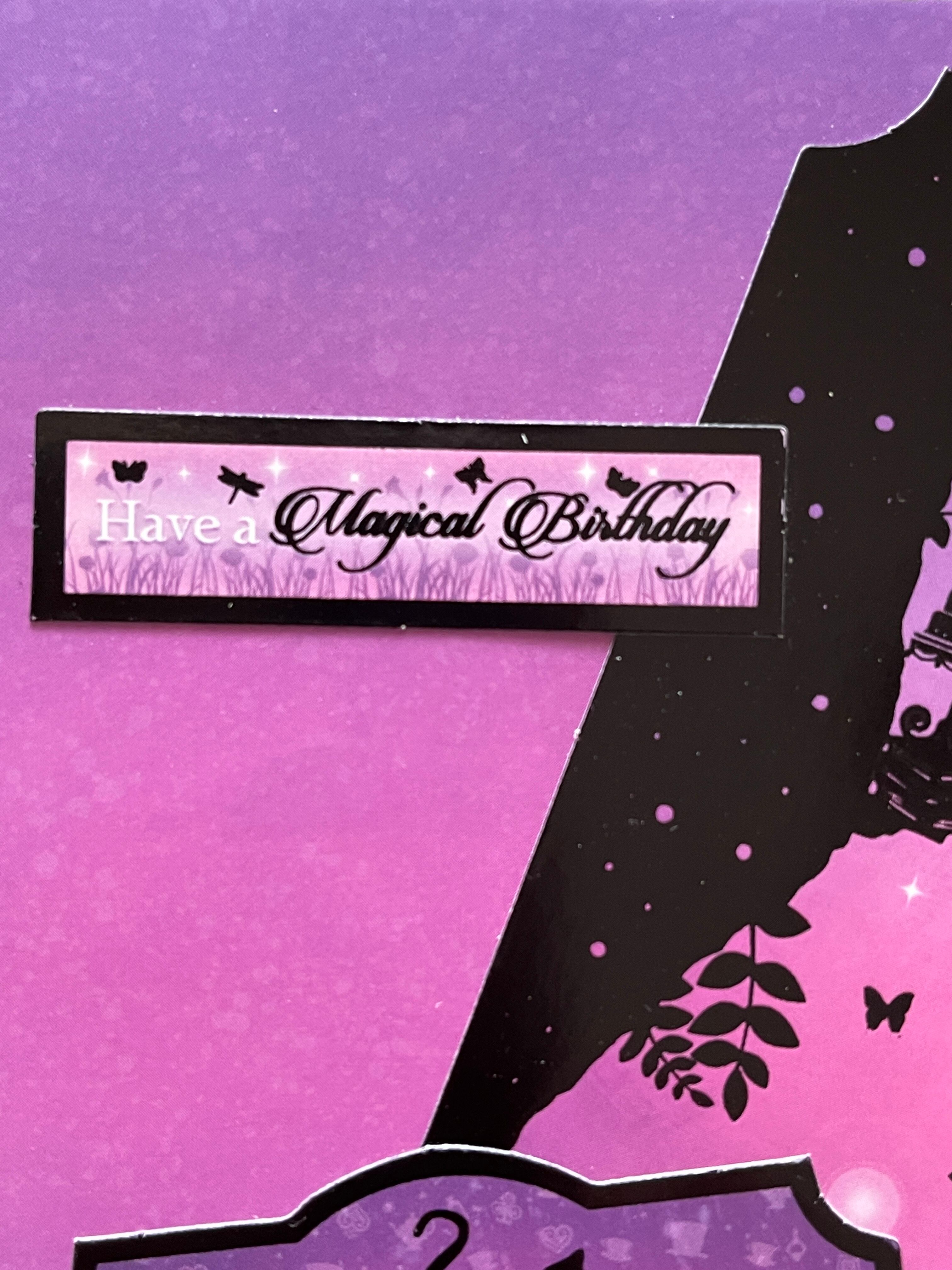 Twight "Alice in Wonderland" Birthday Card　アリスマジカルバースデーカード　イギリス製