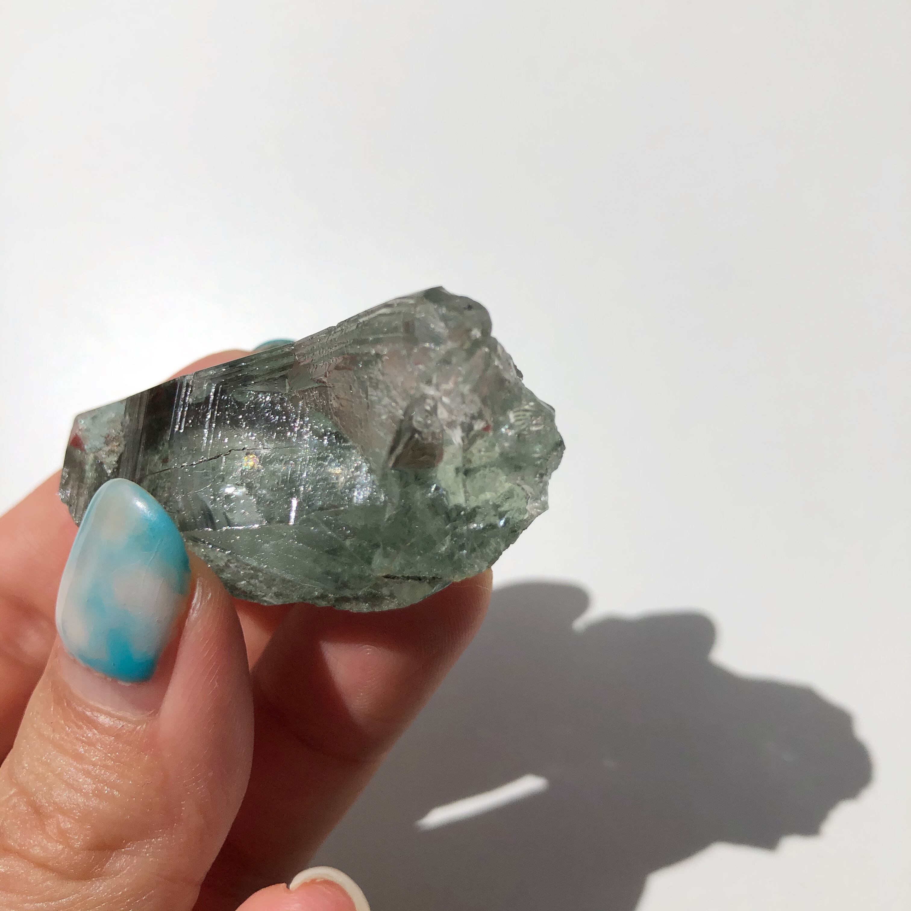 超稀少 クローライト満載！！ ヒマラヤ水晶（ガーデンクォーツ