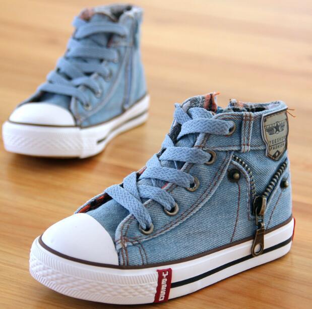 【新作】【送料無料】 shorha2018キャンバス子供靴スポーツ通気性男の子スニーカー子供靴女の子ジーンズデニム子供フラットブーツ シューズ キッズ AL expec464508495553
