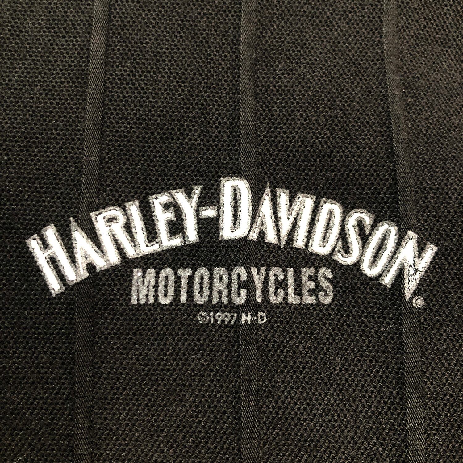 90sハーレーUSA製ポロシャツ ヴィンテージHARLEY-DAVIDSON半袖