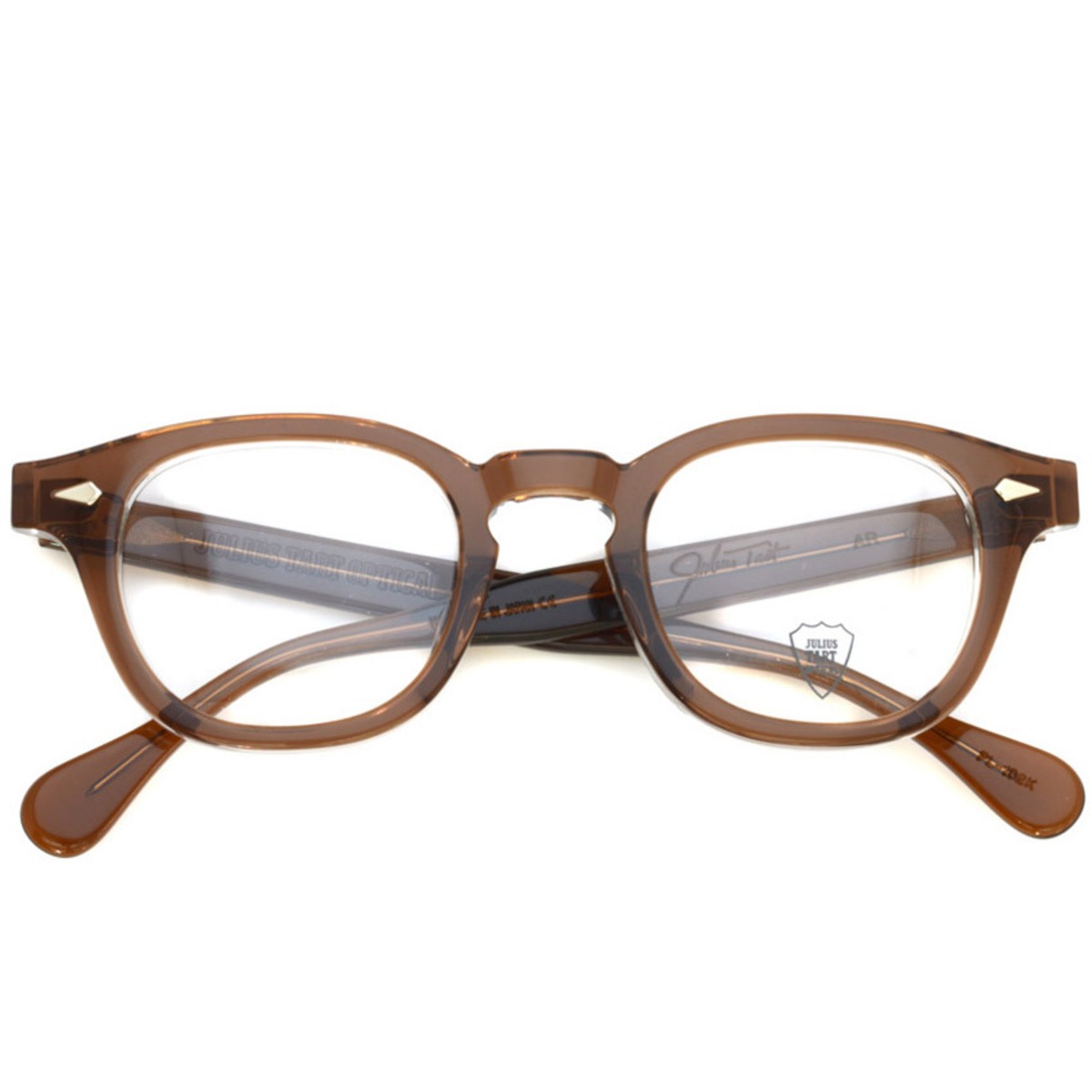 JULIUS TART OPTICAL / AR / ブリッジ:24mm / BROWN CRYSTAL 2  