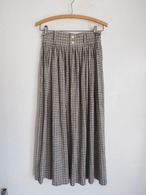 1990’s Check Gather Skirt