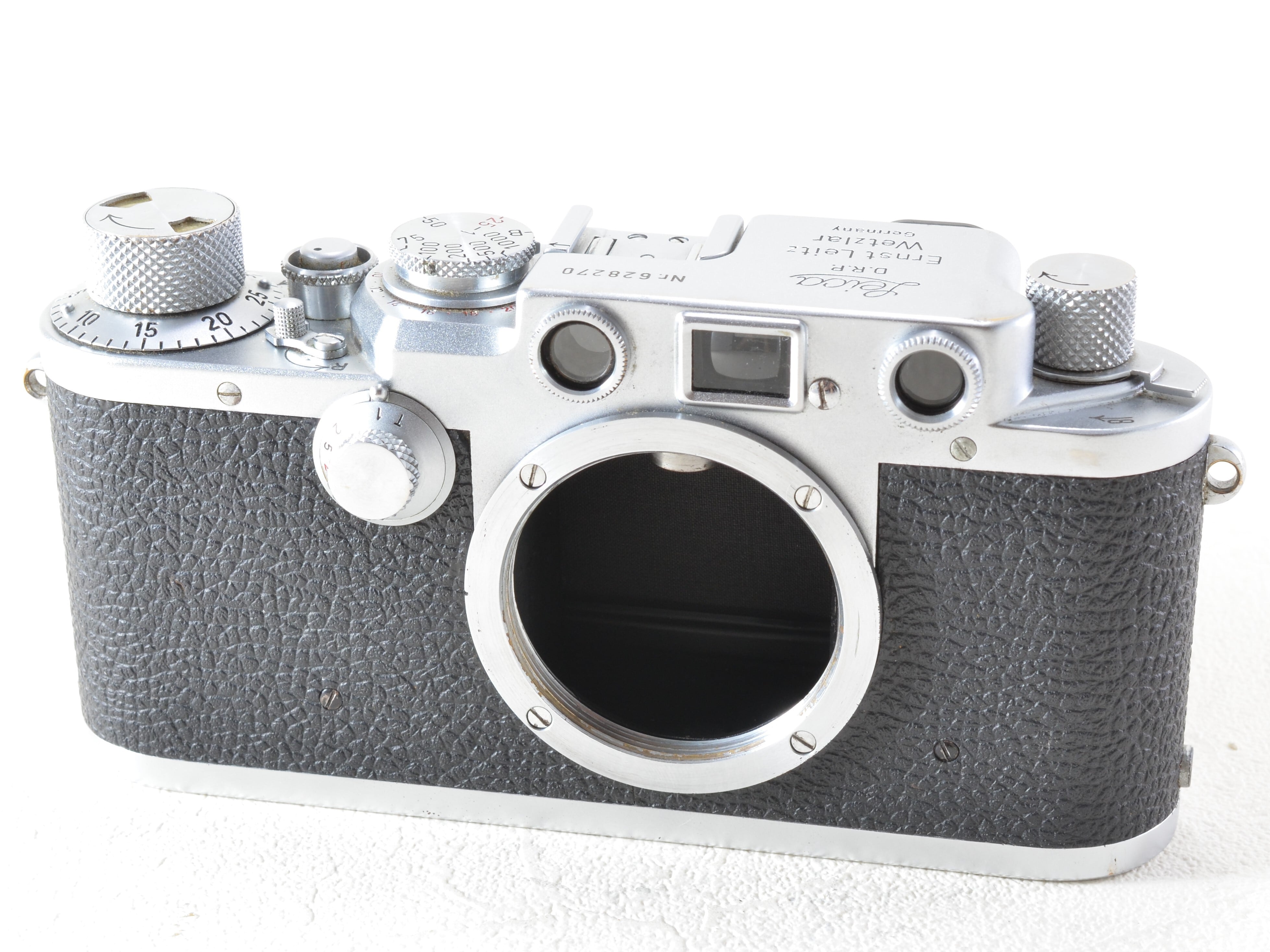 バルナックライカの完成形】Leica IIIf ボディ レッドダイヤル ライカ