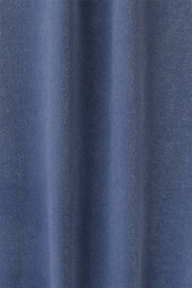 FOURAM - SHEER VELOR BOATNECK ：Blue｜シアーベロア／ボートネック／ロングスリーブ
