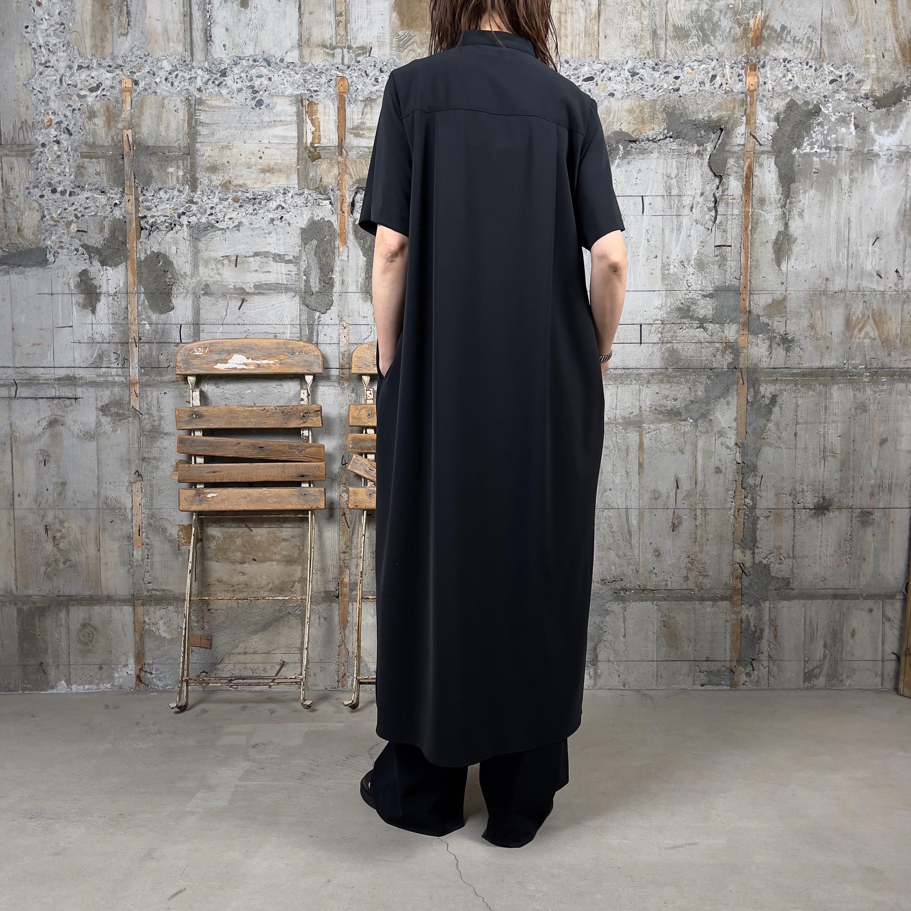 HYKE【ハイク】 MAXI SHIRT DRESS (16229) | glamour online
