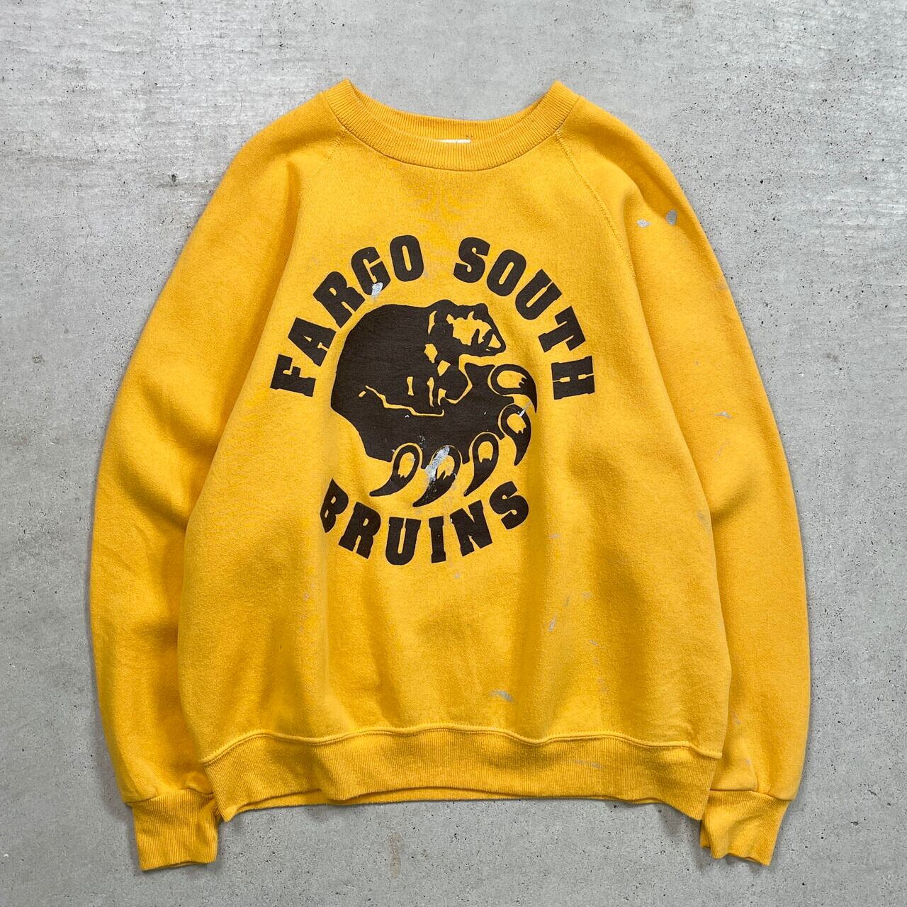 90年代 USA製 FARGO SOUTH BRUINS カレッジ チーム プリント 