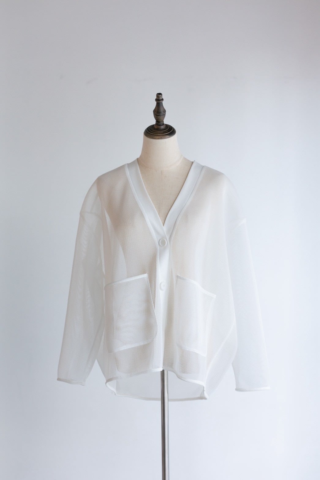 Y*O様 Pois double mesh cardigan 139d38e5f8910d64a80f182df687af