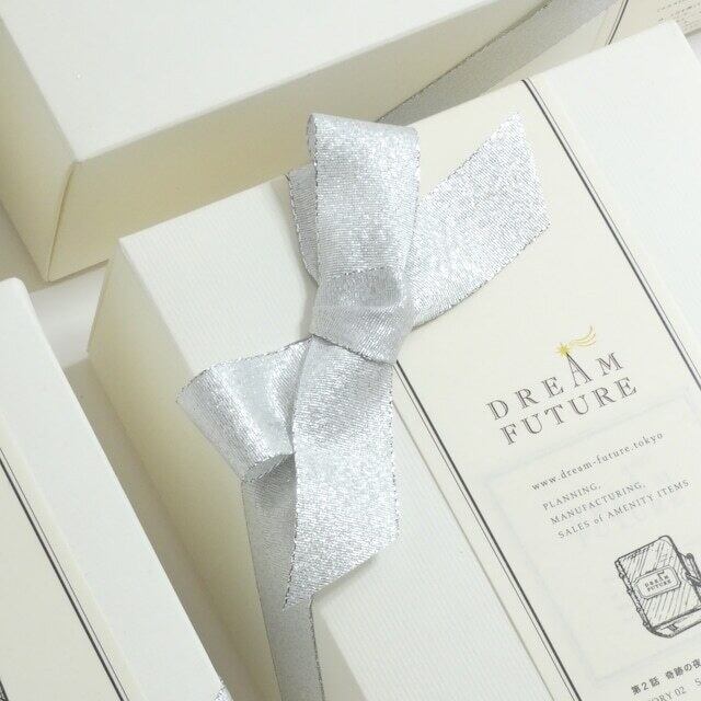 GIFT用 SILVERリボンラッピング | DREAM FUTURE ｵｼｬﾚな星のTowelの