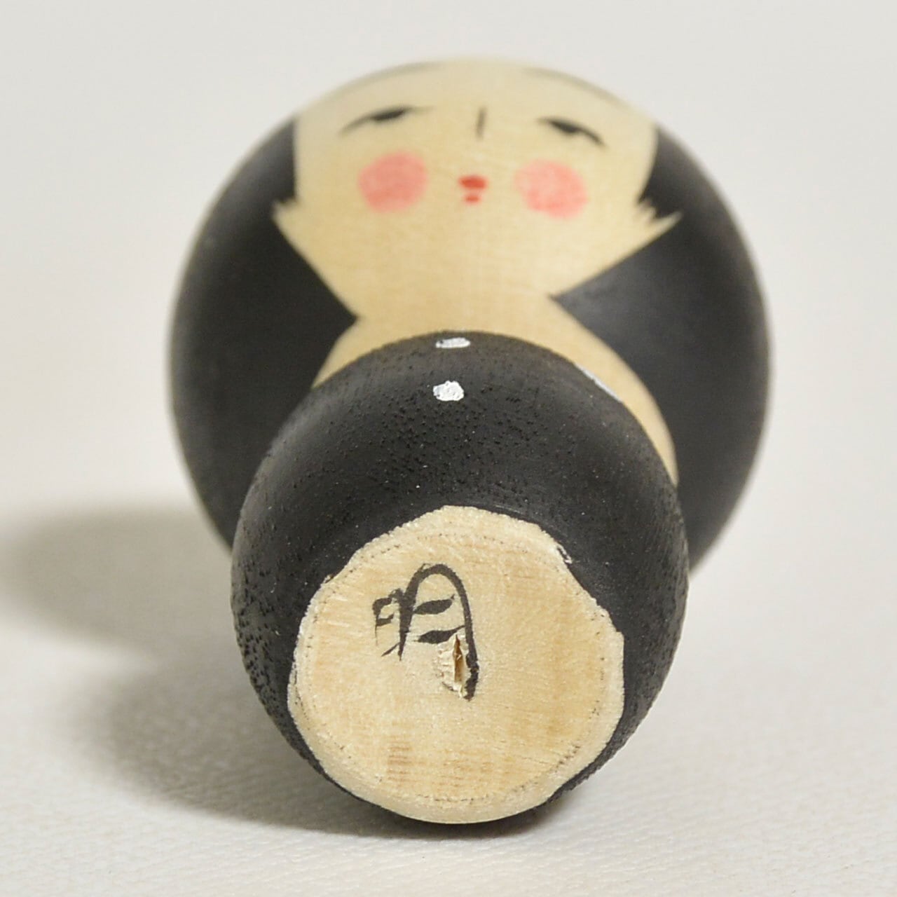 くまさんこけし 約1寸 約3.5cm 鈴木明 工人（作並系）#2481 | コケシア