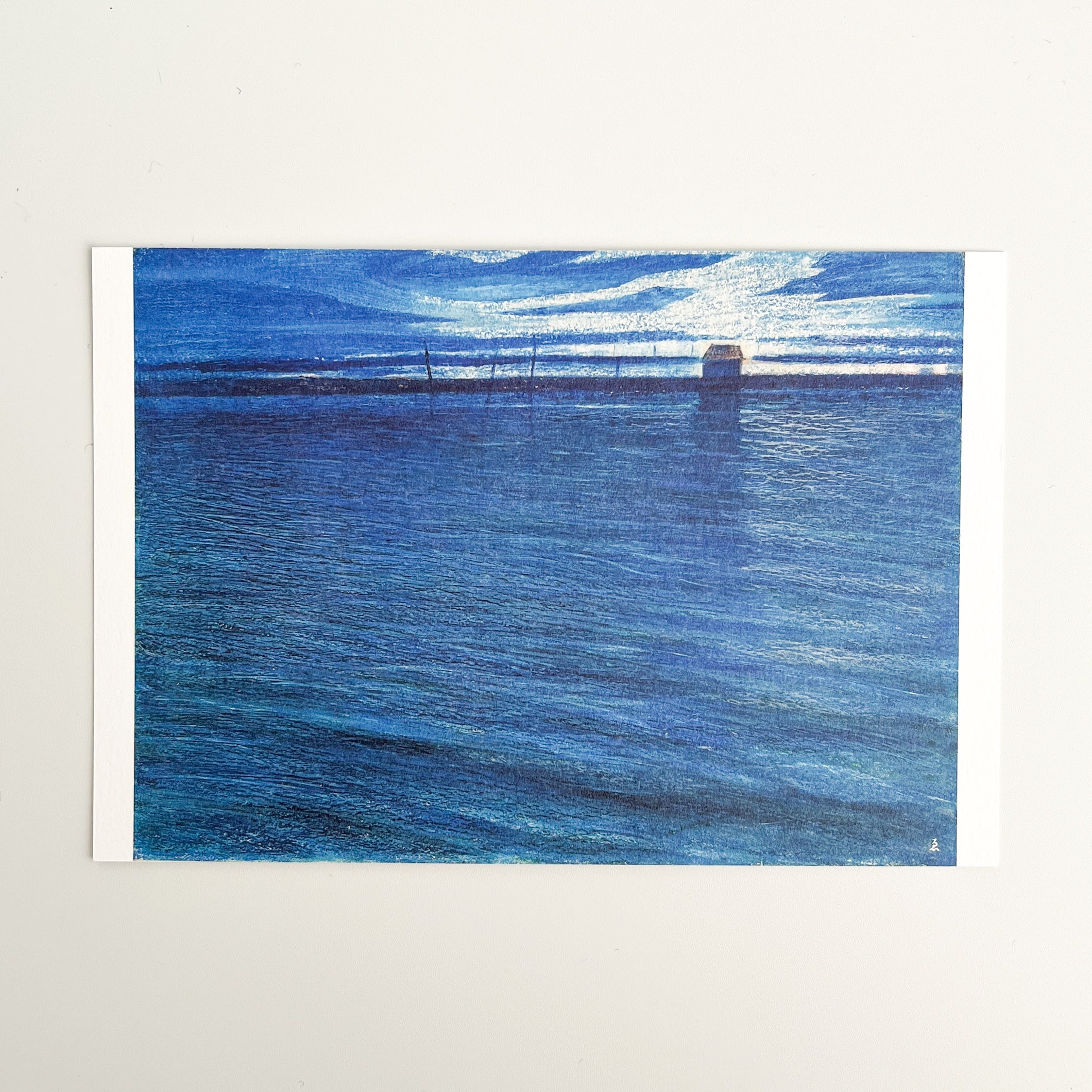 江上茂雄 ポストカード 海のくもり日Ⅱ ＜この場所の風景展＞ | hmm