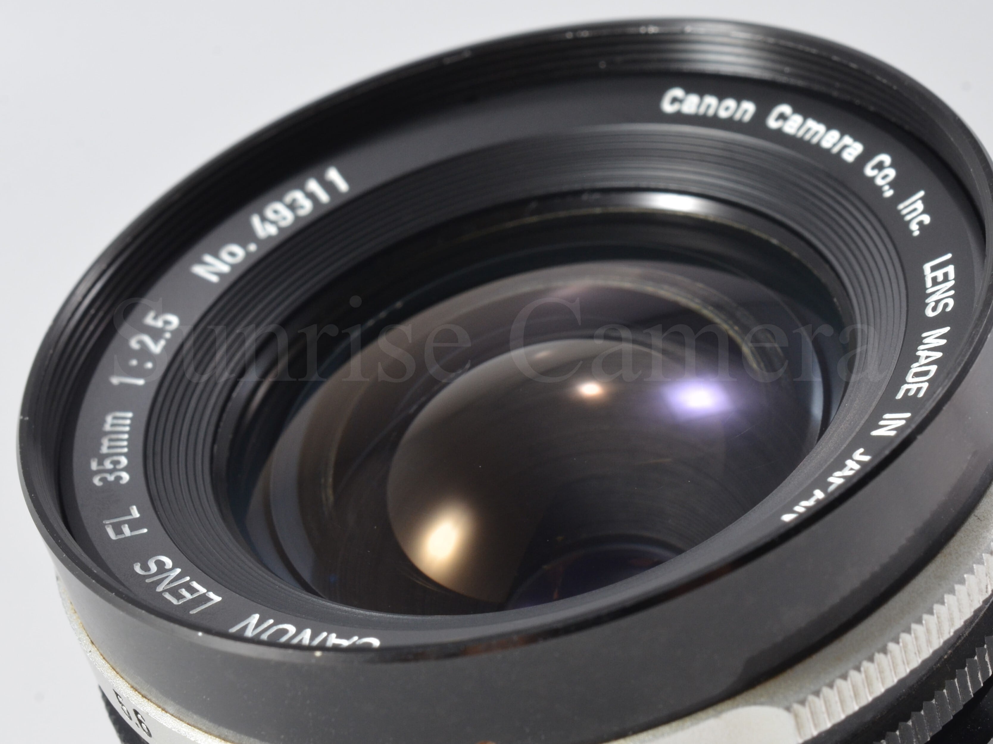 Canon FL 35mm F2.5 キヤノン 単焦点レンズ (53706 Canon FL 35mm F2.5 キヤノン 単焦点レンズ (53706