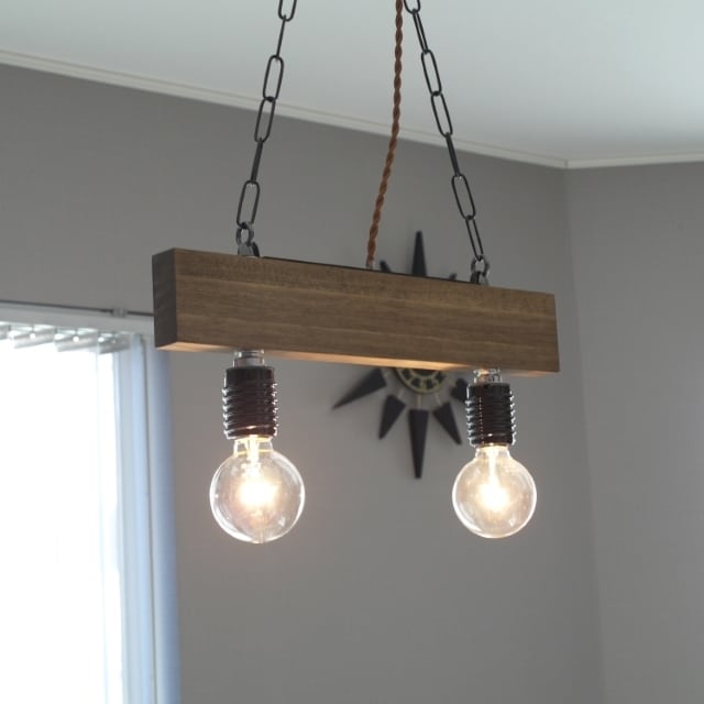 ペンダントライトランプ照明Agrell（アグレル）天然木LED対応