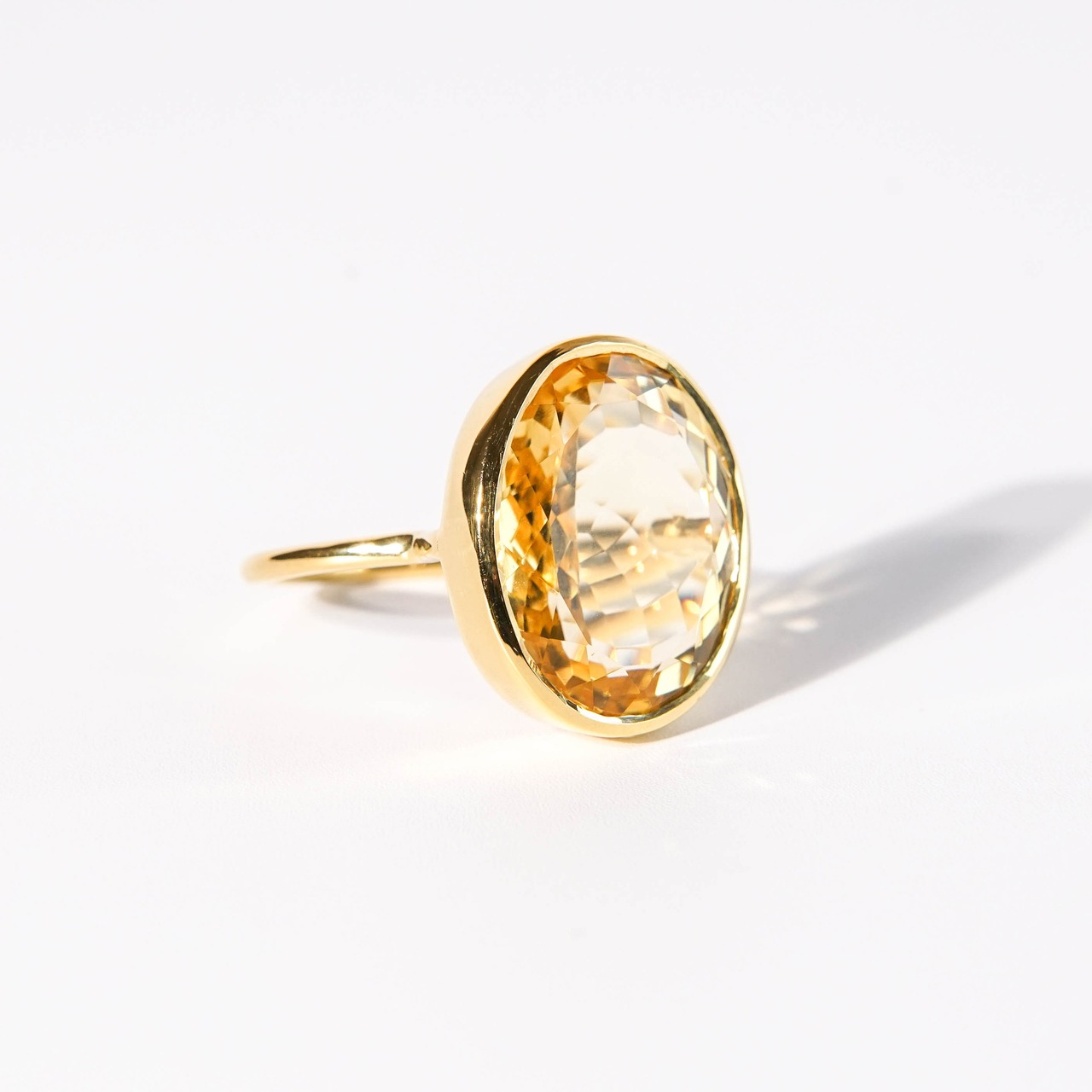 【16号】シトリン リング（グラン）