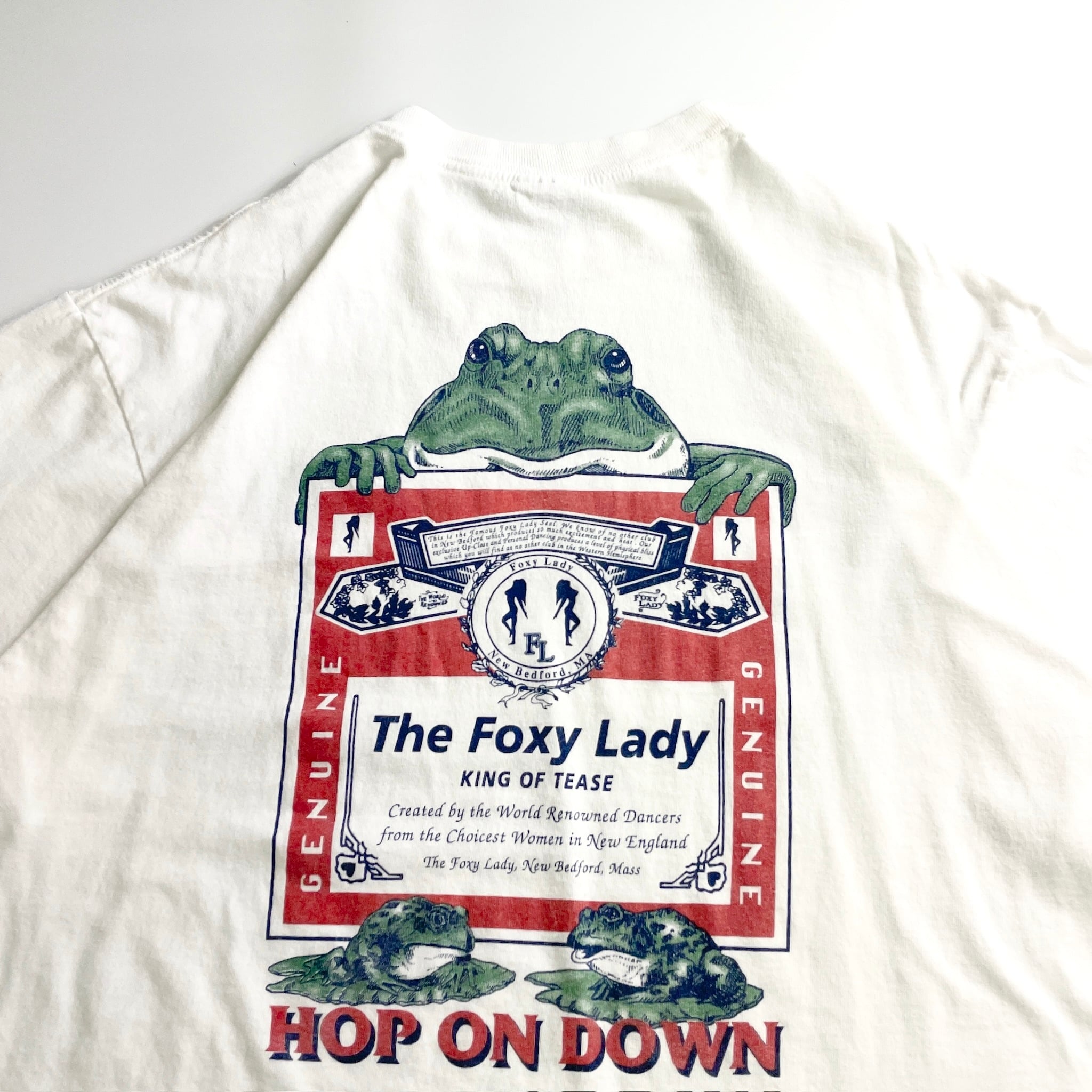 90s The Foxy Lady Frog Graphic T-Shirt