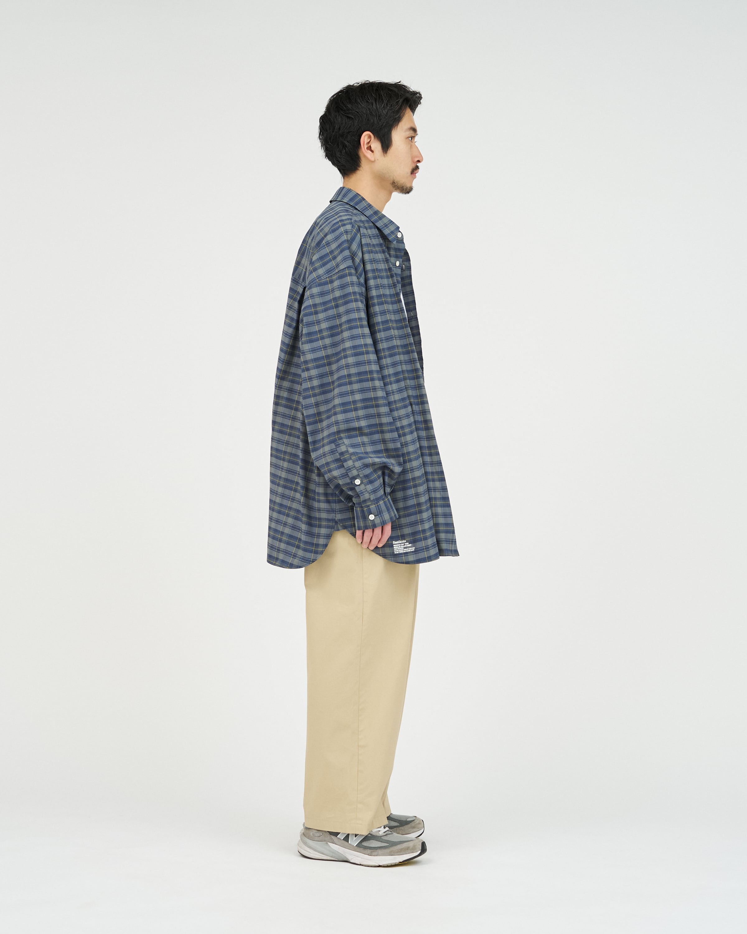 FreshService｜MADRAS DRY TECH REGULAR COLLAR SHIRT | 眠家