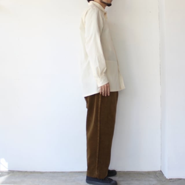 HAVERSACK ヘビーコーデュロイイージートラウザー（Brown） | C