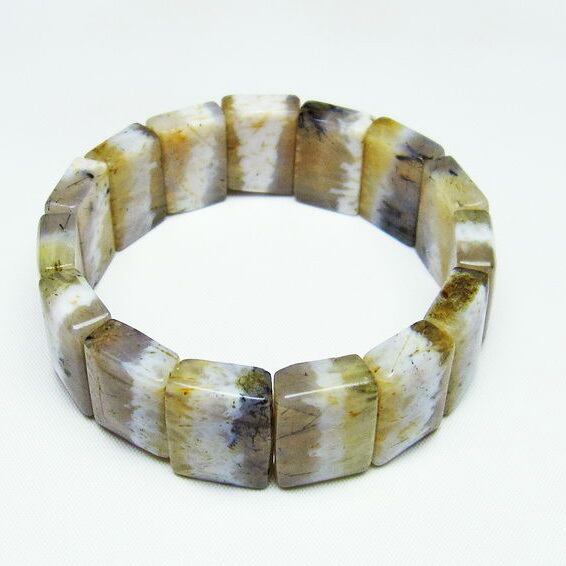 ルチルインアゲート バングル おまかせ便 111-23659