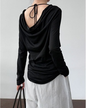 Drape Code Pullover