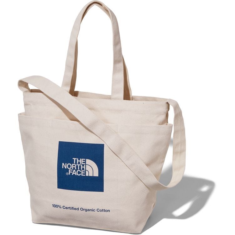 THE NORTH FACE (ザノースフェイス) ユーティリティートート (SO) ナチュラル×ソーダライトブルー NM82040