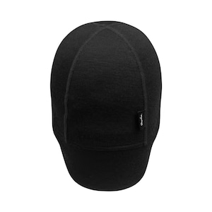 RAPHA PEAKED MERINO HAT BLACK