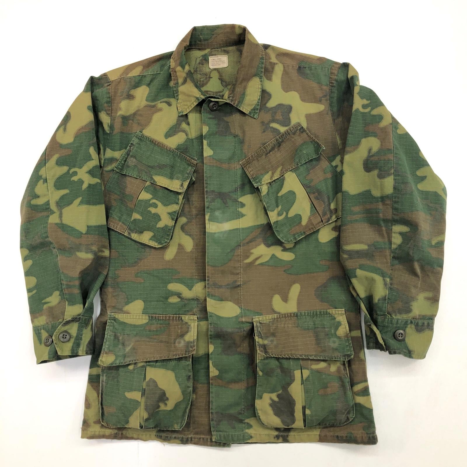 U.S.ARMY 60年代 ALPHA INDUSTRIES JUNGLE FATIGUE JACKET ジャングル