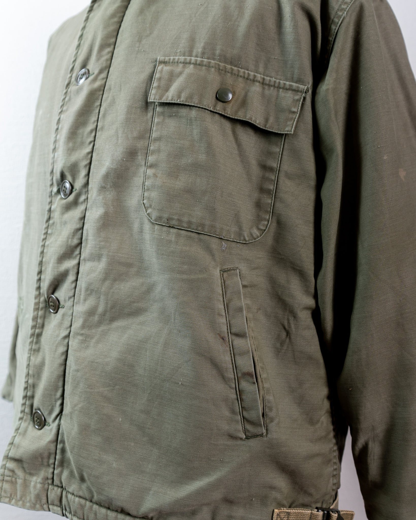 LARGE】U.S.Navy A-2 Deck Jacket Good Stencil 