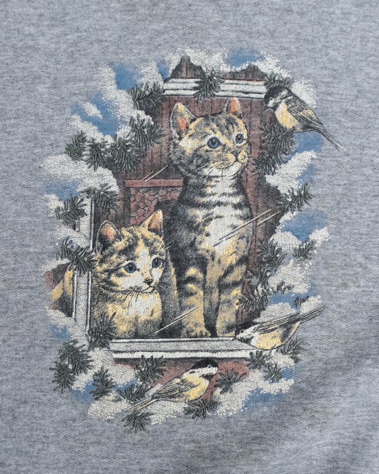 【古着】ニャルソック猫スウェット - 2