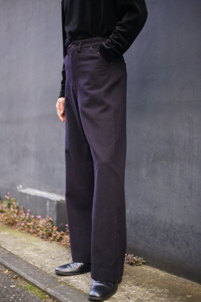 US NAVY] Wool Sailor Pants [1960s-] Vintage Wool Sailor Pants | beruf