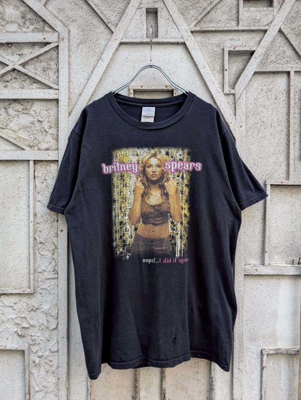 “BRITNEY SPEARS” print tee