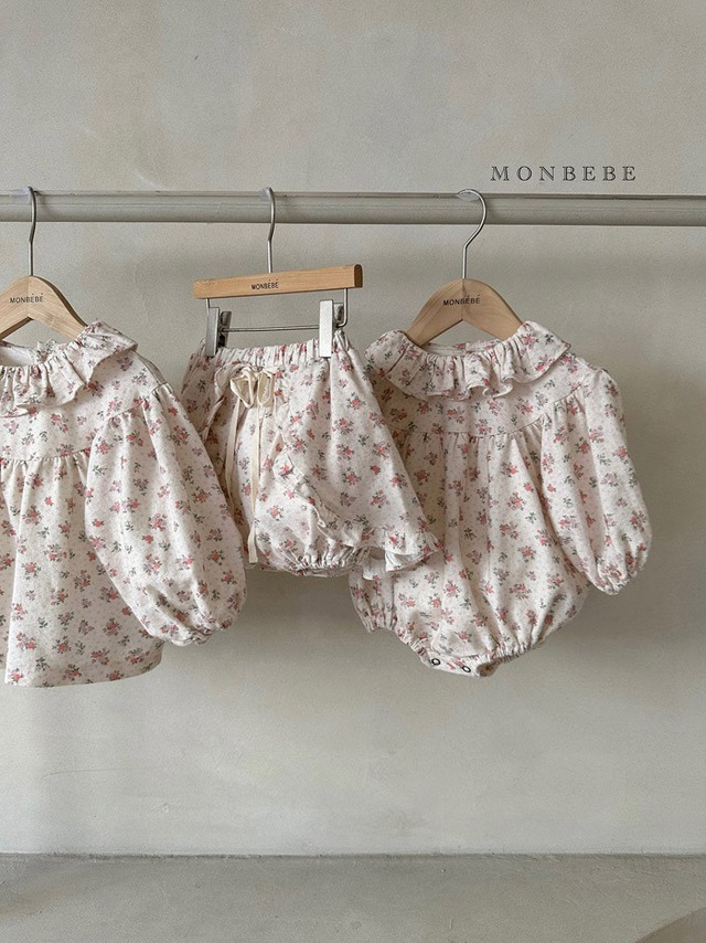 【即納】<Monbebe>  Avlin bloomer skirt