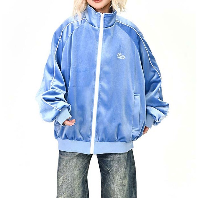 スポーティムードトラックジップアウター 2col   R01492