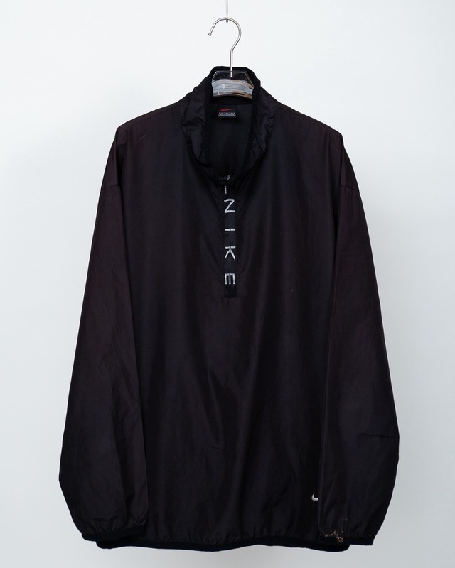 "NIKE" half zip shell pullover