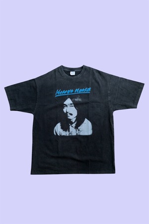 【受注予約】HOSONO HOUSE Portrait Tee / USED加工 Black