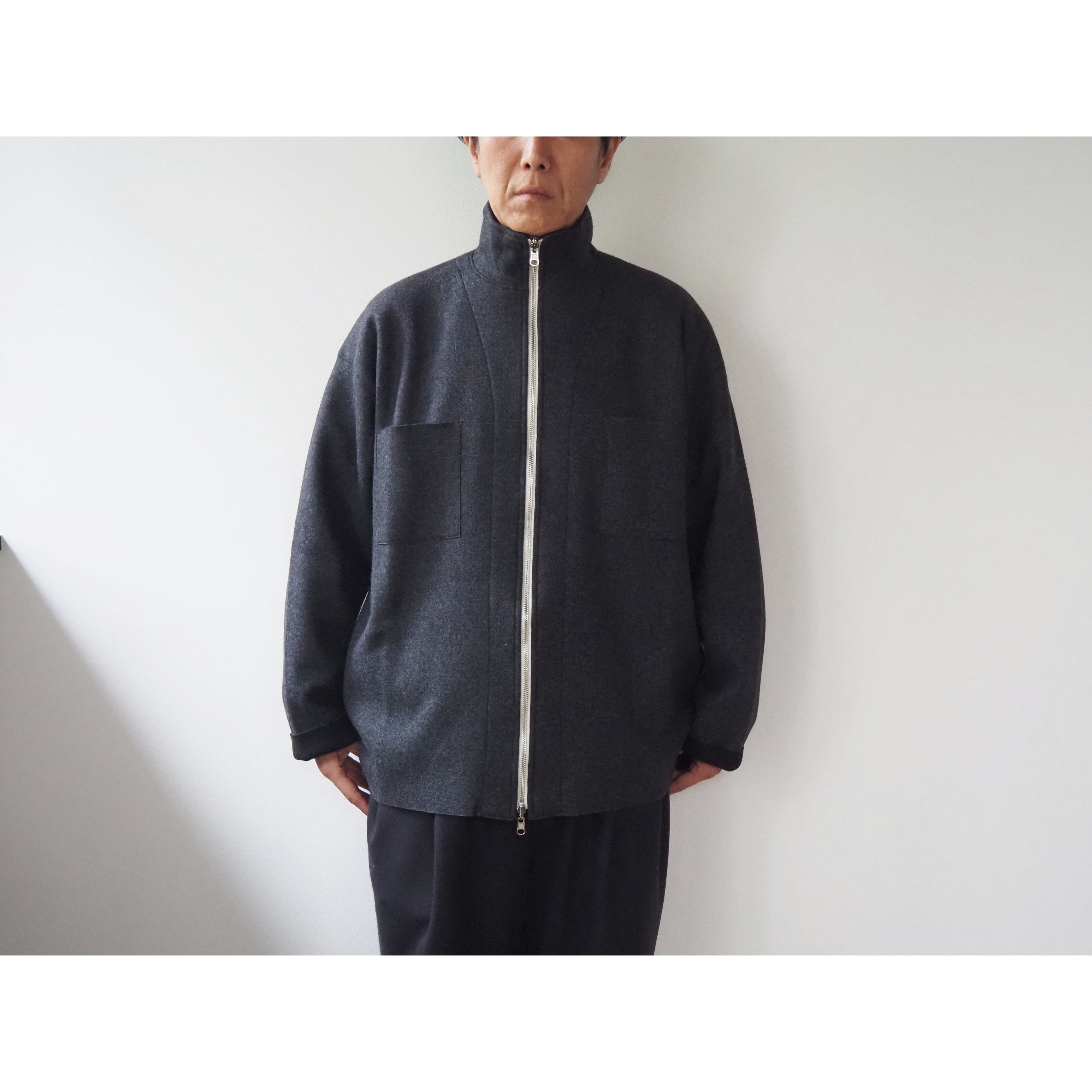 BASISBROEK (バージスブルック)『WEST』Wool Nylon Fleece Jersey Full