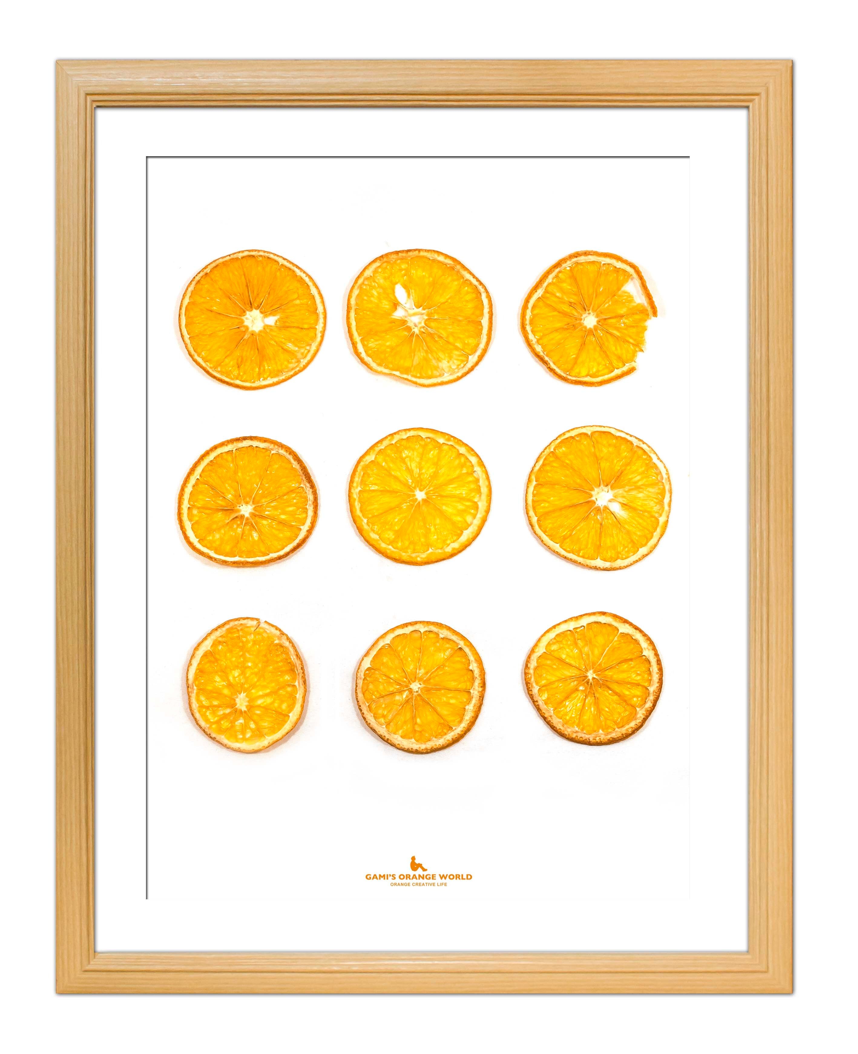 掛け時計/置き時計】オレンジジャーニー（アクリル製） | Pay ID