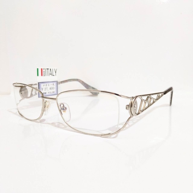 【STATUE OF LIBERTY ITALY DESIGN】スクエアナイロールフレーム　シルバー