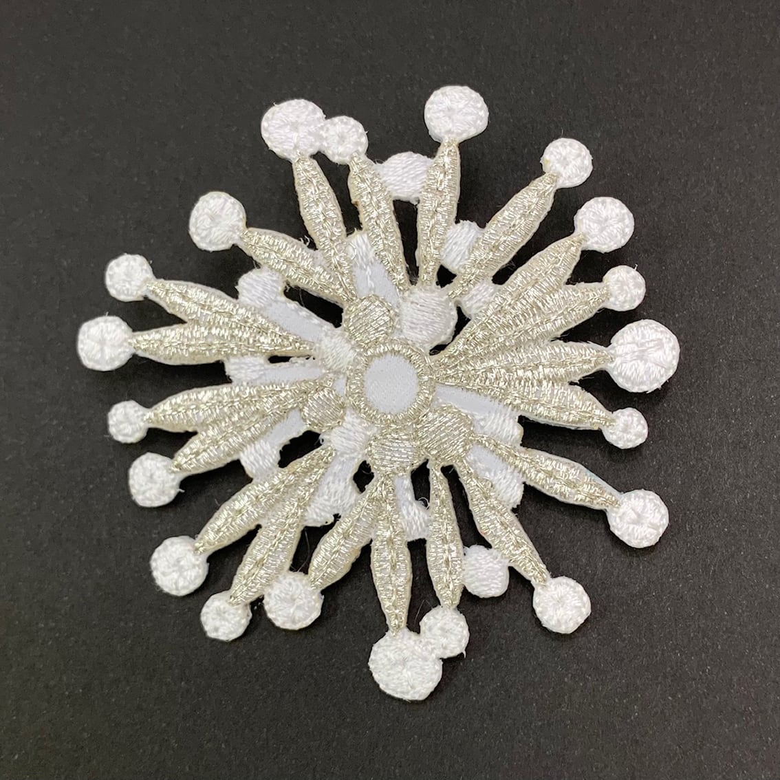 刺繍ブローチ ga.la (br-083）5色