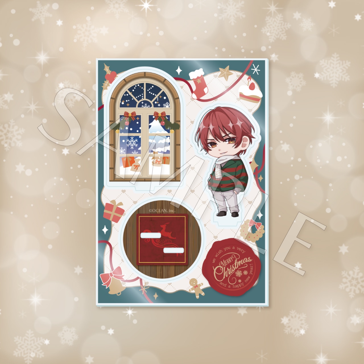 【一条海音】2025年クリスマスミニキャラアクリルスタンド