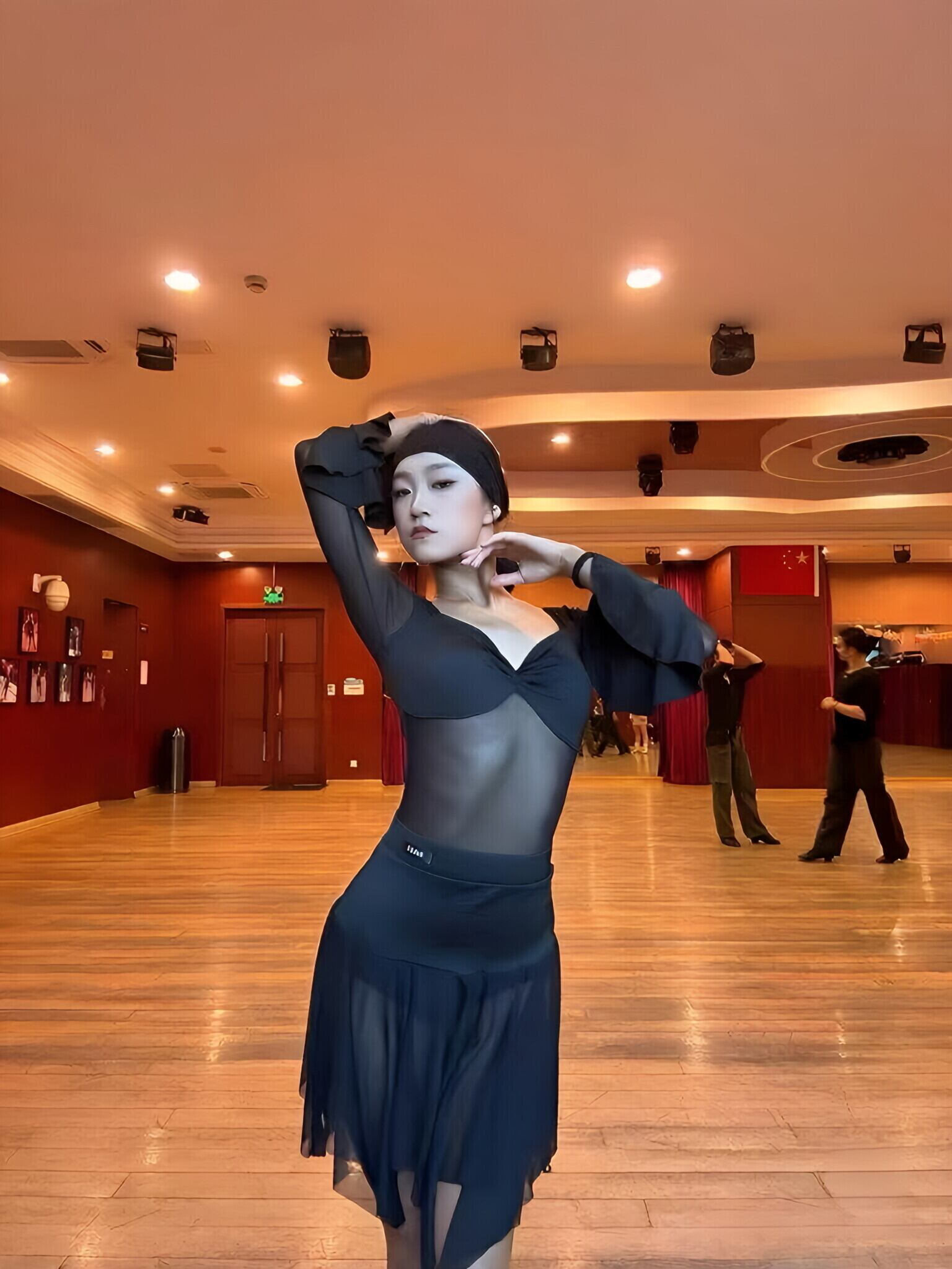 LS48-49 JYUNA 社交ダンス 競技ダンス ラテンダンス ズボン ダンス衣装