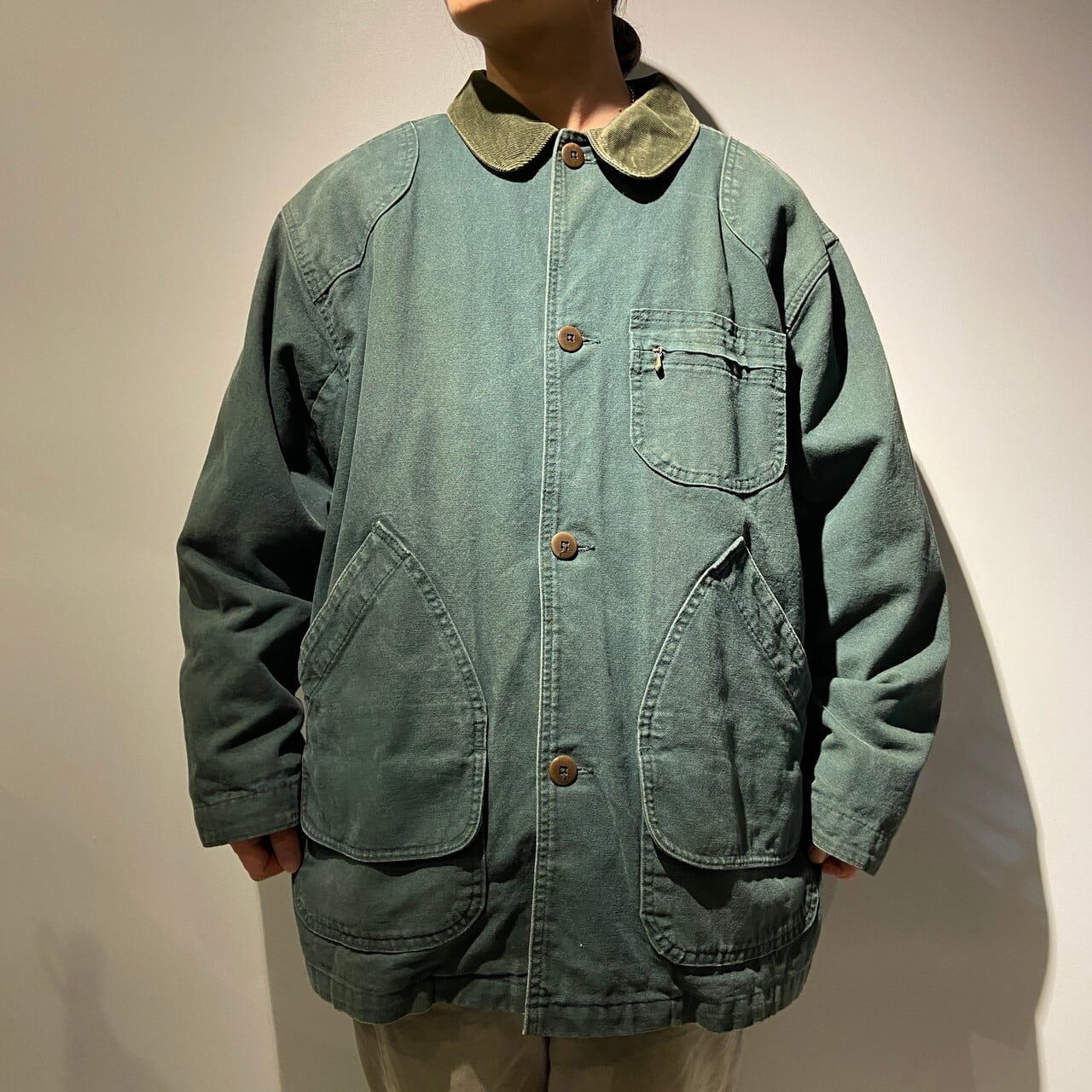 90s☆USA製☆L.L.Bean☆ポーラテックフリースジャケット☆ブルー☆M☆