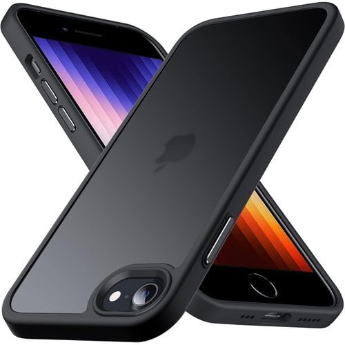 Apple iPhone SE2世代ブラック 画面傷あり（新品》 Anqrp iPhone SE 用 